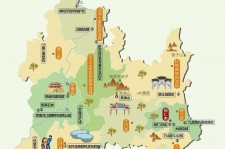 雅安旅游地图(旅游地图中国景点)